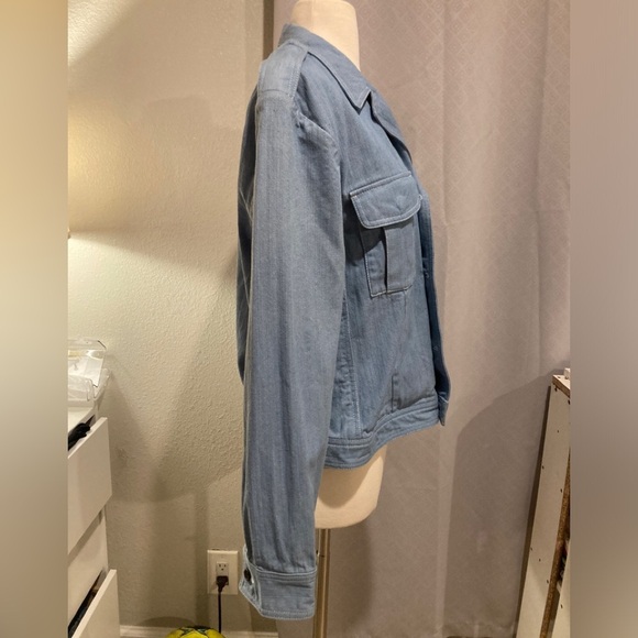 MARC JACOBS VINTAGE WOMEN BLUE JACKET SIZE 52/L usa 100% Cotton - Picture 9 of 14